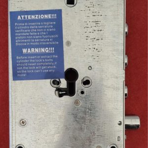 Serratura porta blindata a cilindro europeo per Mottura Securemme Torterolo 3 Catenacci