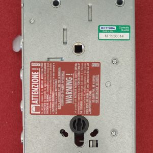 Serratura porta blindata a cilindro europeo per Cisa 3 Catenacci + scivolo