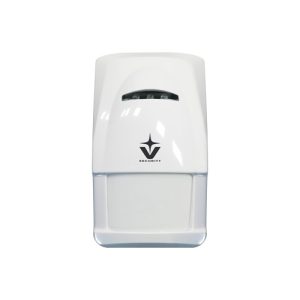 Rivelatore a doppia tecnologia; portata 12 m.copertura 90. alta immunit ai disturbi rf. microonda strip 8dbm 10.525 ghz. completo di snodo.