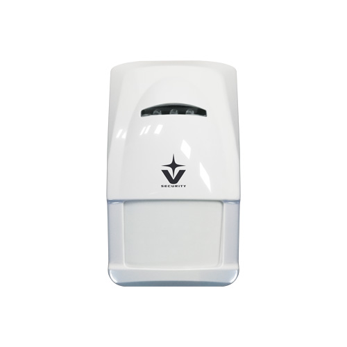 Rivelatore a doppia tecnologia; portata 12 m.copertura 90. alta immunit ai disturbi rf. microonda strip 8dbm 10.525 ghz. completo di snodo.