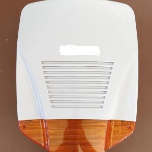SIRENA AUTOALIMENTATA PER ESTERNO CON LAMPEGGIANTE A LED MAGNETODINAMICA