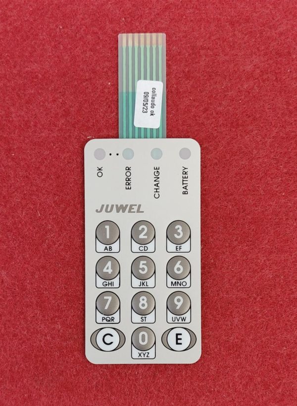 TASTIERA DI RICAMBIO PER CASSEFORTI JUWEL 4 LED