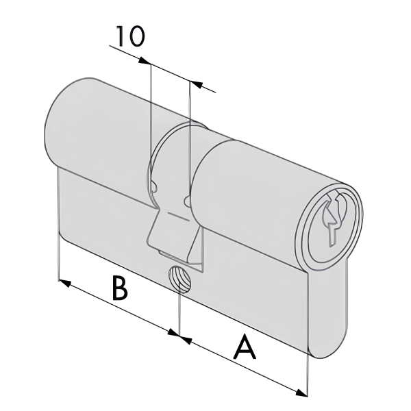 Cilindro Tokoz Pro300 a dischi in acciaio inox certificato 3 Stelle SKG - immagine 2