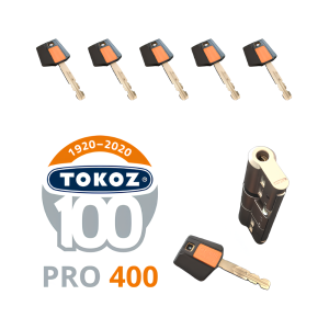 Cilindro Tokoz Pro400 con tecnologia a dischi in acciaio inox corpo in acciaio temperato certificato 3 Stelle SKG