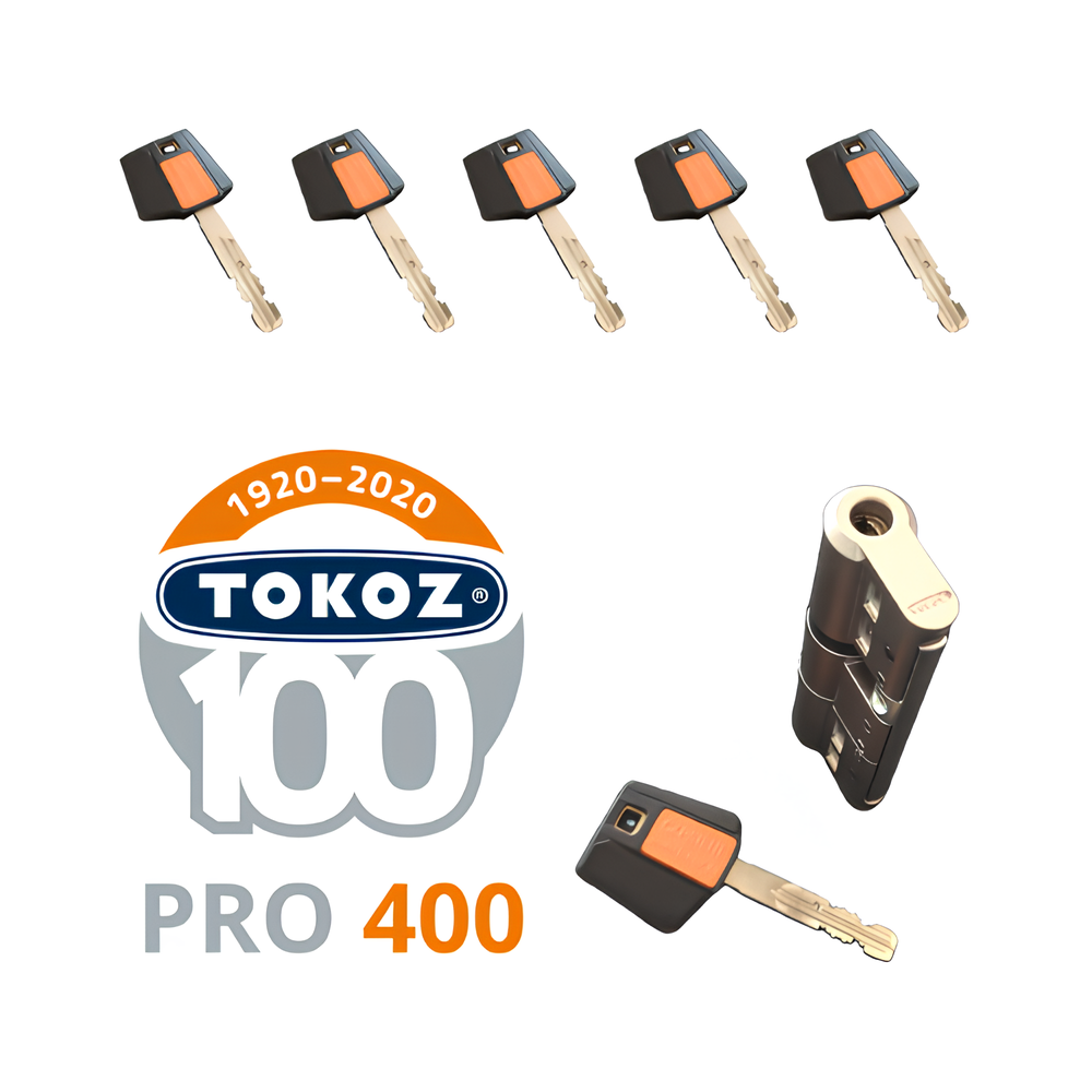 Cilindro Tokoz Pro400 con tecnologia a dischi in acciaio inox corpo in acciaio temperato certificato 3 Stelle SKG