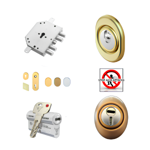Kit aggiornamento di sicurezza porta blindata Serratura Cr 2155 e cilindro europeo M&C Condor