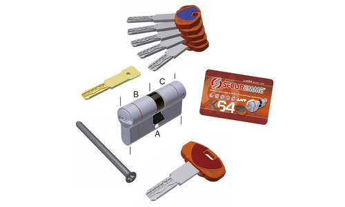 Cilindro di Sicurezza Securemme K64Evo