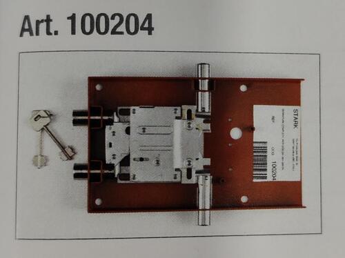 Cartella serratura ricambio Cassaforte Stark mod. 204-304-3204TK
