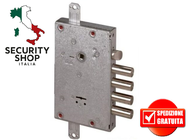 Serratura Cisa Doppia Mappa art. 57515.68.0 per porte blindate