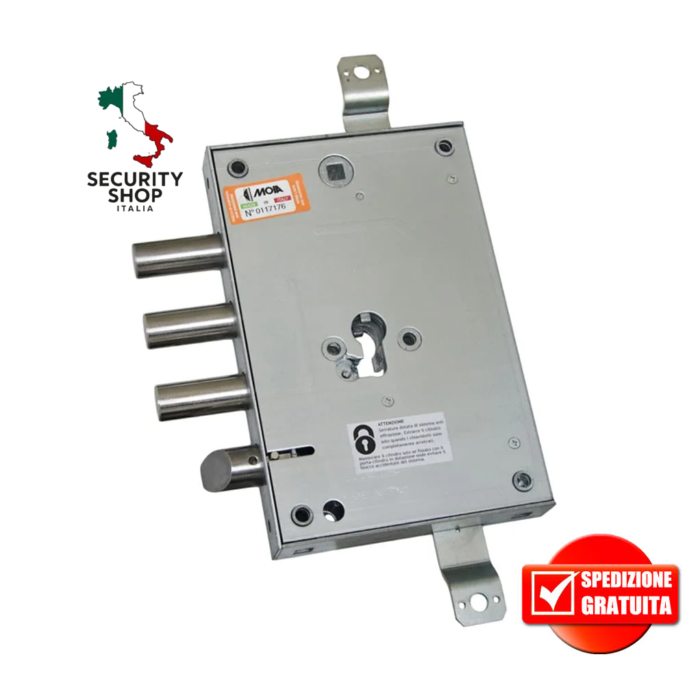 Serratura Profilo Europeo 664/370DFB + 10mm int.37mm