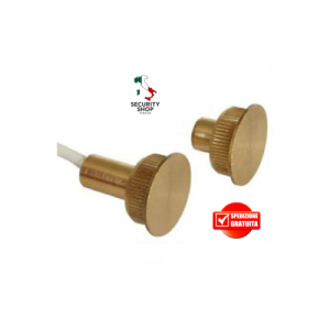 Contatto magnetico metallico antifurto ad incasso