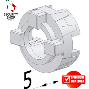 Distanziale rotore 5 mm per cilindro modulare EvoK