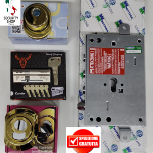 Kit Security Three BunkerLock Profilo Europeo Porte Blindate