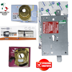 Kit Security Two BunkerLock Profilo Europeo Porte Blindate