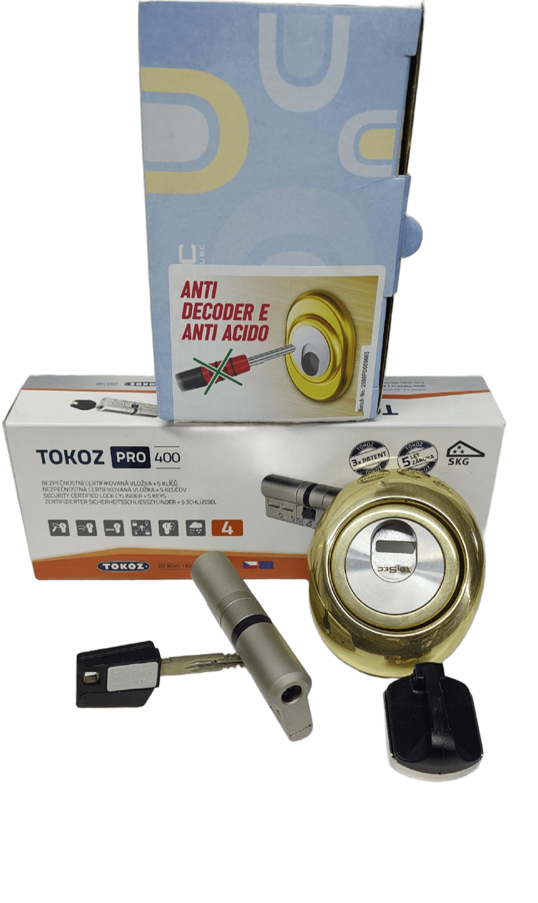 Kit Cilindro Tokoz Pro400 e Defender Disec