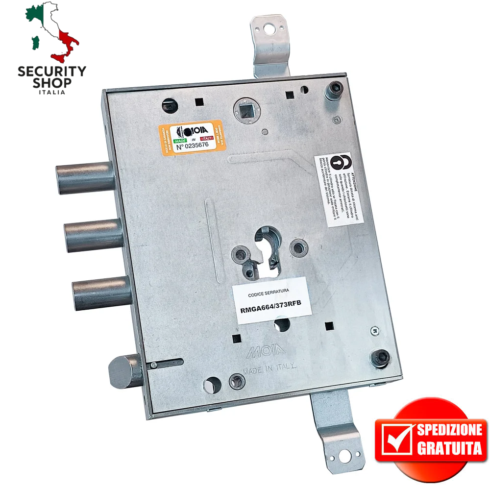 Serratura Profilo Europeo RMGA664/373RFB Gardesa